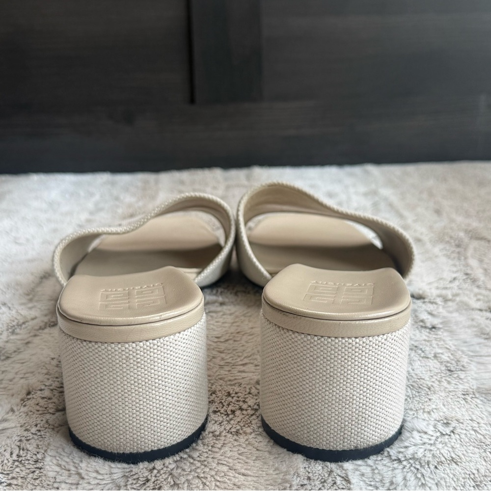 GIVENCHY 4g Slide Sandal In Beigeblack 41.5 - Picture 9 of 13